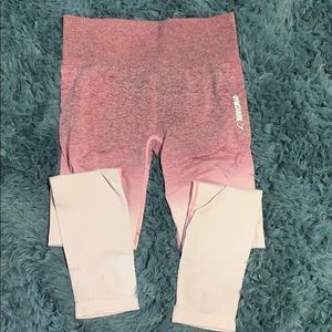 Gymshark ombré leggings full length